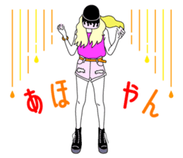 Fashionista Lady-Osaka girls sticker #13832667