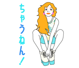 Fashionista Lady-Osaka girls sticker #13832668