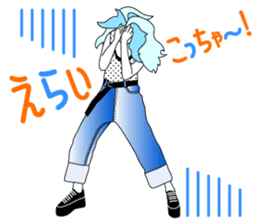 Fashionista Lady-Osaka girls sticker #13832672