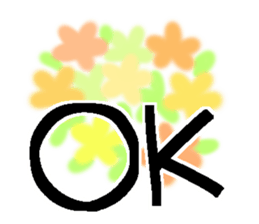 Very big letter 14 sticker #13833098