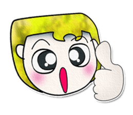 Mr. Mamoru. So cool! sticker #13833391