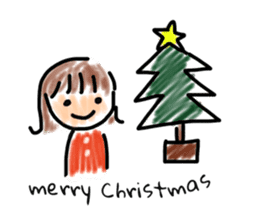 Year-end and New Year holidays sticker #13833495