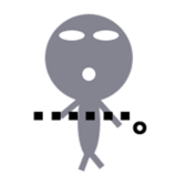 character cute and simple polygons sticker #13833724