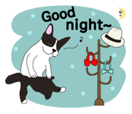 Always be with you! Boston Terrier 2eng sticker #13834357