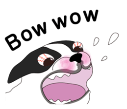 Always be with you! Boston Terrier 2eng sticker #13834362