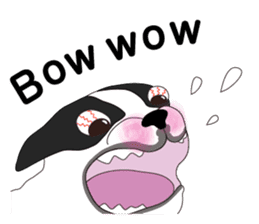 Always be with you! Boston Terrier 2eng sticker #13834362