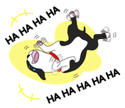 Always be with you! Boston Terrier 2eng sticker #13834375