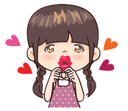 Honey Honey Girl sticker #13834621