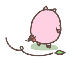 manmaru bu-tan2 sticker #13835112