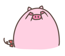 manmaru bu-tan2 sticker #13835116