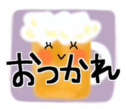 Very big letter 15 sticker #13835158