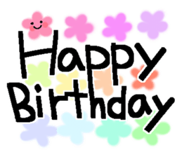 Very big letter 15 sticker #13835165