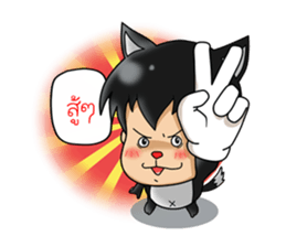 Puppy & Piggy Love Story sticker #13835684