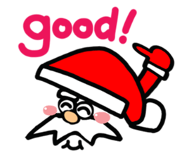 Christmas. Mr. Santa. sticker #13836009