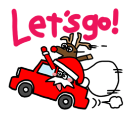 Christmas. Mr. Santa. sticker #13836013