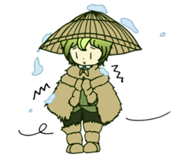 Mr. green tea sticker #13836139