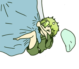 Mr. green tea sticker #13836151