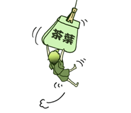 Mr. green tea sticker #13836160