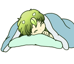 Mr. green tea sticker #13836163