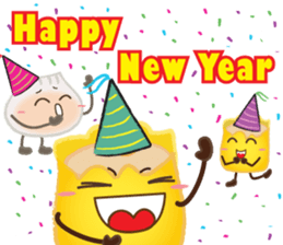 DimsumMan xmas & CNY sticker #13836231