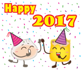 DimsumMan xmas & CNY sticker #13836232