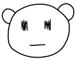 Maybe Kuma Sticker sticker #13836385