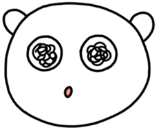 Maybe Kuma Sticker sticker #13836386