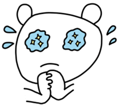 Maybe Kuma Sticker sticker #13836388