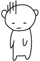 Maybe Kuma Sticker sticker #13836405