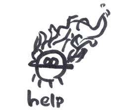 howard with hats sticker #13836718