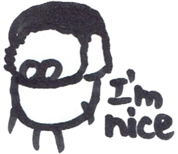 howard with hats sticker #13836727