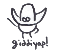 howard with hats sticker #13836737