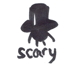 howard with hats sticker #13836740