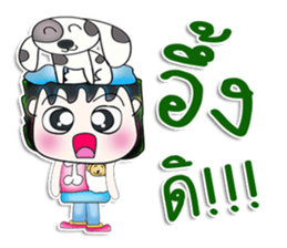 Mr. Akira. Love dog.^__^ sticker #13837109