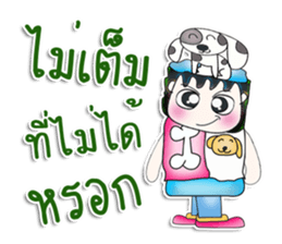 Mr. Akira. Love dog.^__^ sticker #13837116