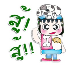 Mr. Akira. Love dog.^__^ sticker #13837120