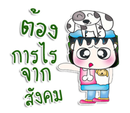 Mr. Akira. Love dog.^__^ sticker #13837137