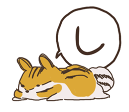 Hiragana in animal 's 50 sound Part 1 sticker #13837187