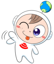 the Earth Antenna Boy sticker #13837770