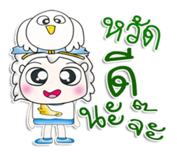 Mr. Hideki .I love bird.^__^ sticker #13838070