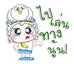 Mr. Hideki .I love bird.^__^ sticker #13838079