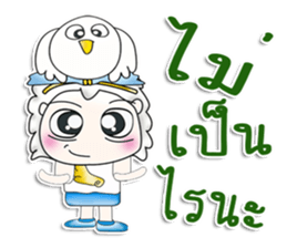 Mr. Hideki .I love bird.^__^ sticker #13838092