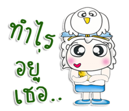 Mr. Hideki .I love bird.^__^ sticker #13838095