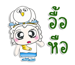 Mr. Hideki .I love bird.^__^ sticker #13838104