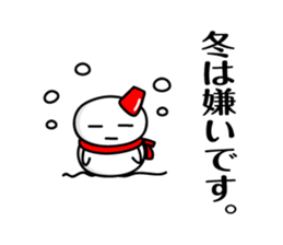 snowman Sticker by keimaru sticker #13838222