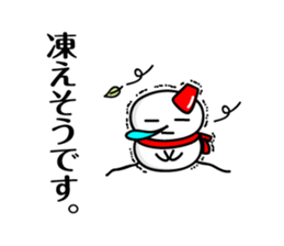 snowman Sticker by keimaru sticker #13838223