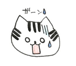 very simple cat sticker 2 sticker #13838320