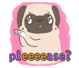Pug&Boston Terrier sticker #13838330