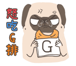 Pug&Boston Terrier sticker #13838333