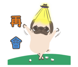 Pug&Boston Terrier sticker #13838335